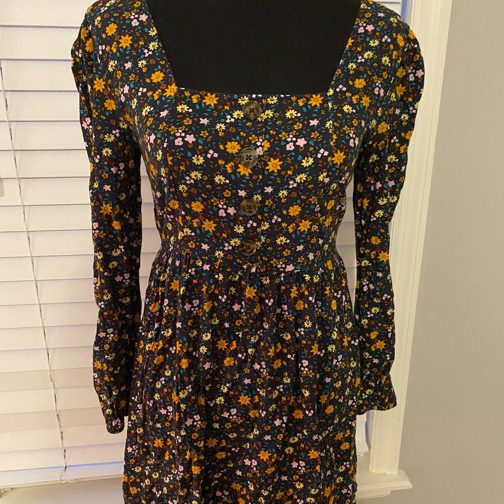 Floral Mini Mudd Dress Size Small